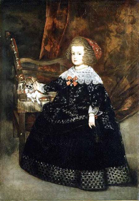 Juan Bautista del Mazo Portrait of Maria Theresa of Austria while an infant